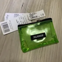 XLARGE GRAFFITI COIN PURSE グリーン