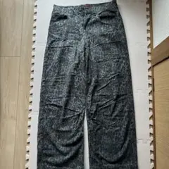 JADED LONDON】レオパード ワイドパンツ W30 ヒョウ柄 Y2K - メルカリ