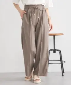 美品 earth music&ecology リラックスイージーパンツ