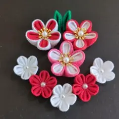 つまみ細工　花パーツ　2026