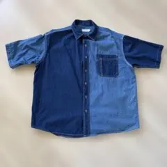 NIKO AND... JEANS デニムシャツ 半袖 綿100% M - メルカリ