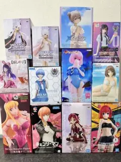 【新品12体セット】美少女フィギュア まとめ売り エヴァ 推しの子 他