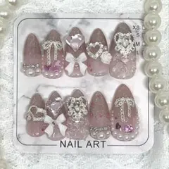 ピンク　量産型　地雷系　ネイルチップ