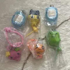 たまごっち カラフル マルチチャーム ガチャガチャ 5つセット