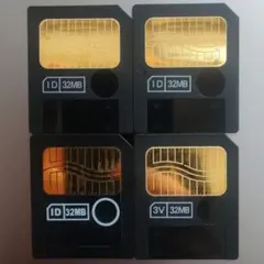 HAGIWARA sandisk 32MB スマートメディアカード 4枚セット