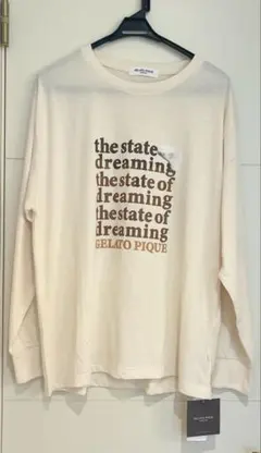 【新品未使用】限界価格‼️ジェラートピケ長袖Tシャツ
