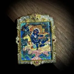 チベット ◇ 星月菩提樹X 唐カード ザキラム ネックレス 金運アップ