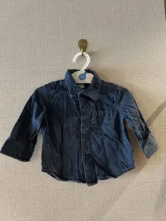 babyGap ダークデニム 長袖シャツ 80cm