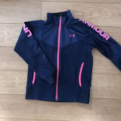 Under Armour フルジップジャケット ネイビー/ピンク