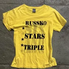 Mcbling grunge プリントTシャツrussk 平成ギャル darkのサムネイル