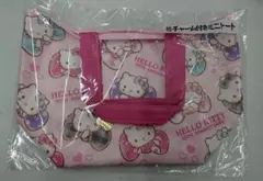 サンリオ　ハローキティ50周年　くじ　チャーム付きミニトート　おまけ付き