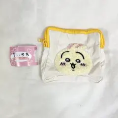 【新品】ちいかわ　もこもこポーチ　うさぎ　ガチャガチャ