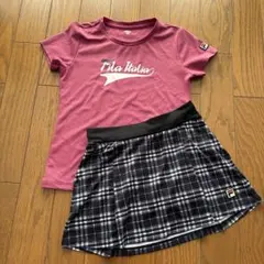 FILA テニス Tシャツ ローチェスコートセットアップ - メルカリ