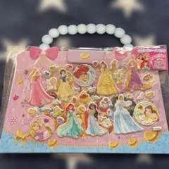 ディズニープリンセス バッグ型シールセット