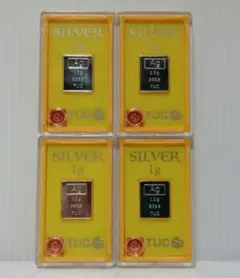 TUC】 Silver 1g 純銀 景品 2個 シルバー - メルカリ