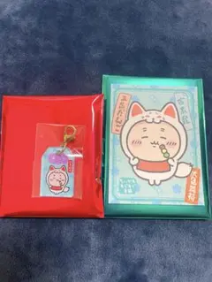ちいかわもぐもぐ本舗 稲荷なみんなのトレーディングお守り ステッカー 古本屋