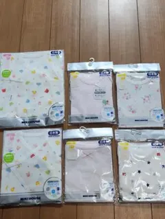 新品　未使用　ミキハウス　ベビー肌着　ボディシャツ　50cm　70cm