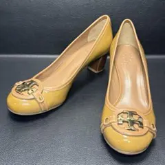 TORY BURCH トリバーチ25.0cm パンプス ゴールドのサムネイル