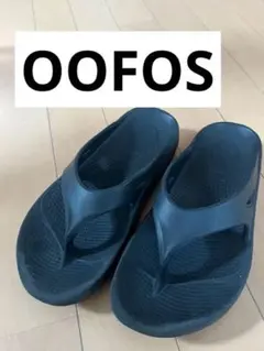 【OOFOS】OOriginal リカバリーサンダル ブラックのサムネイル