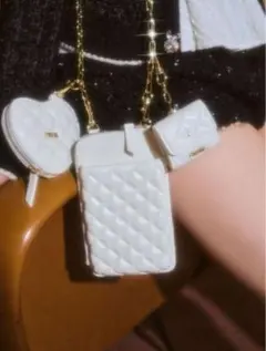 FURFUR キルティング3setマルチショルダーバッグ ホワイト