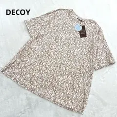 【未使用品】DECOY 冷感 カットソー ひやさらコットンプレミアム UVカットのサムネイル