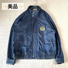 niko and エンブロイダリーデニムジャケット Lサイズ インディゴ