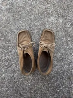 Clarks Originals Wallabee ベージュ スエード - メルカリ