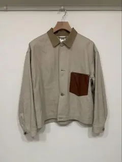 リネン カバーオール