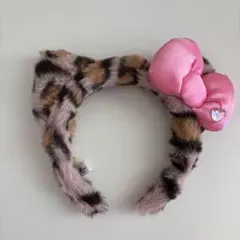 USJ ユニバ カチューシャ キティ ヒョウ柄 レオパード