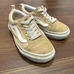 ベージュ VANS スニーカー　20cm