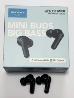 Soundcore Life P2 Mini ワイヤレスイヤホン Anker