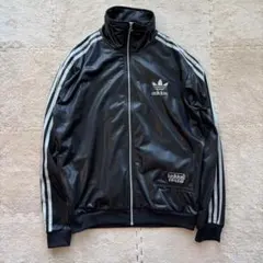 adidas CHILE62 黒フェイクレザージャケット#439のサムネイル