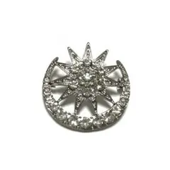 VERSACE シルバー ブローチ ベルサーチ ヴェルサーチ 星 - メルカリ