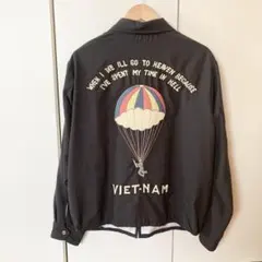 【両面最高】スカジャン　別珍スペシャル　東洋エンタープライズL◆古着ヴィンテージ 東洋スカジャン・港商SPECIAL EDITION「PHOENIX×TANGLED DRAGONS