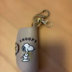 PEANUTS スヌーピー スマートキーケース ベージュのサムネイル