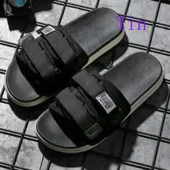 夏 ビーチサンダル メンズ スポーツ サンダル 靴 ミュール 厚底 フラッL6