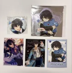 朔間 凛月　Knights 中国　童心珍蔵シリーズ　缶バッジ　クリアカード