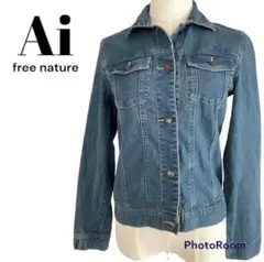 アイ『Ai free nature』デニムジャケット【M】　春　マックハウス