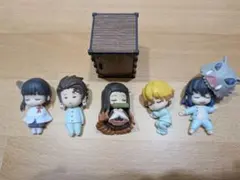 鬼滅の刃 ねむらせ隊　全5種コンプリートセット　ガシャポン