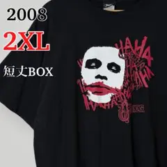 2008年 ダークナイト ジョーカー Tシャツ 2XL ムービーDELTA極美品