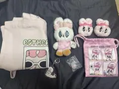 エスターバニー ロイヤルリビエラコラボ ぬいぐるみキーホルダー 5袋 