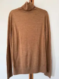 【BANANA REPUBLIC】ブラウン タートルネック　Sサイズ　ウール