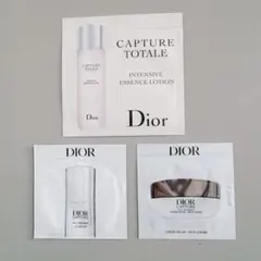 DIOR ディオール　カプチュール　サンプル　試供品　化粧水　美容液　クリーム