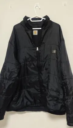 Carhartt ブラック ジップアップジャケット 古着 XL