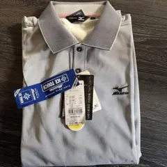 MIZUNO GOLF ポロシャツ 長袖Lサイズ グレー 新品未使用