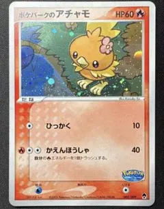 ポケパークのアチャモ PCG ポケパークプレミアムファイル「フォレスト