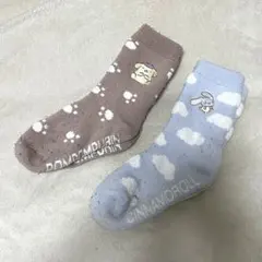 サンリオ ポムポムプリン シナモロール 靴下 厚手
