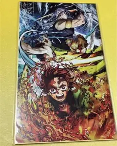 鬼滅の刃　遊郭編　購入特典　描き下ろしビジュアル色紙ボード　宇髄天元　炭治郎