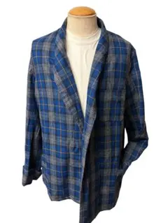 50s ビンテージ ショールカラー ウール シャツ ジャケット xpv