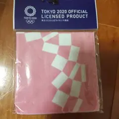 미개봉 2020東京オリンピックライセンス ガーゼハンカチ